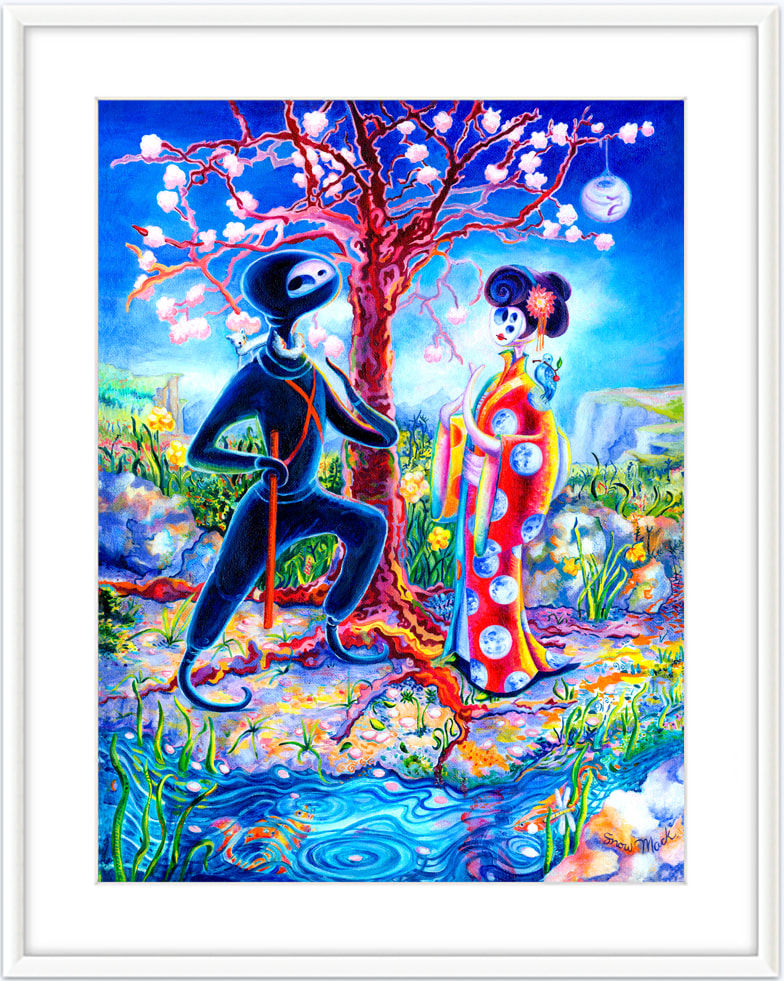 The Forbidden Love of Blue Cheese Ninja and Geisha Crane SongPicture